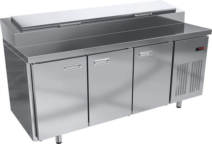 Стол холодильный для пиццы KRONER СХП 3-180-70