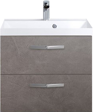 Тумба под раковину BelBagno AURORA-600-2C-SO-PG, серый камень