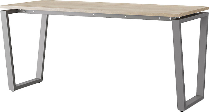 Стол компьютерный КОБОР КOTR-120/60 aluminum/natural