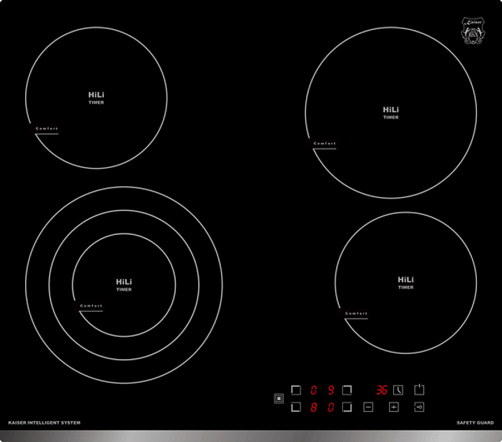 Варочная панель электрическая Kaiser KCT 6703 F черная