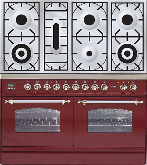 Газовая плита с духовым шкафом ILVE PDN-1207-VG