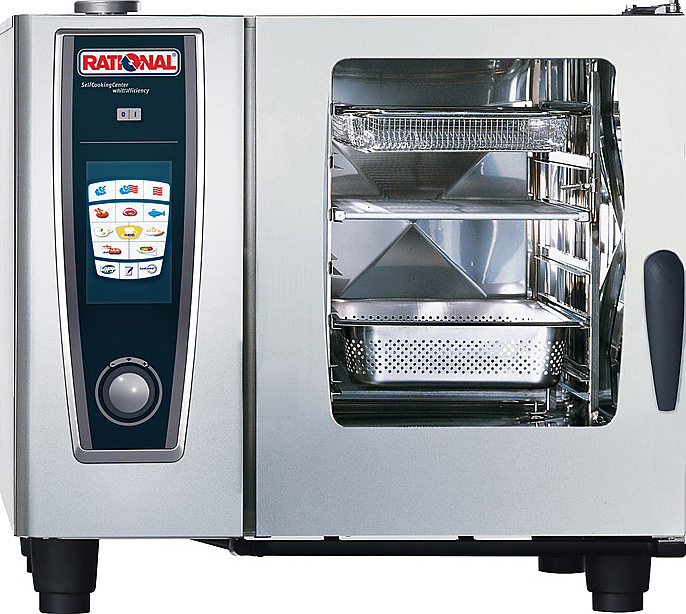 Пароконвектомат Rational SCC 61G 5 Senses (левосторонний)