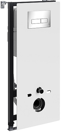 Система инсталляции для подвесного унитаза Wasserkraft Abens 20TLT.010.ME.WH.CH03