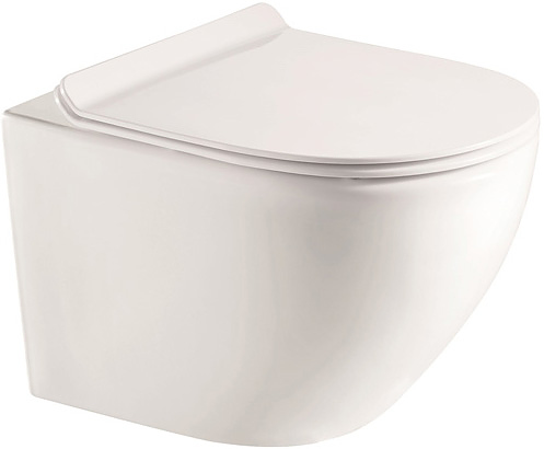 Унитаз подвесной с сиденьем Azario GRADO AZ0046N, фаянс