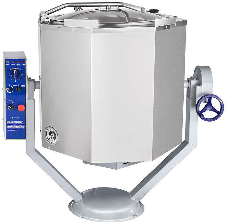 Котел пищеварочный Abat КПЭМ-160-ОМР со сливным краном