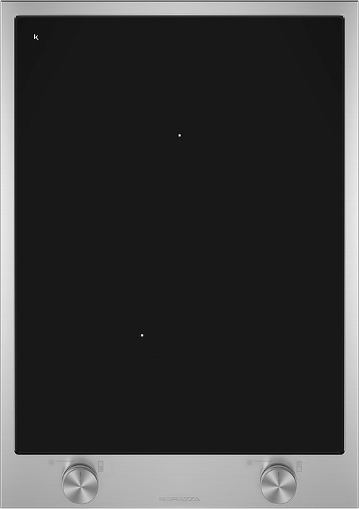 Варочная панель индукционная Barazza 1PBF3ID black glass ceramic / satin stainless steel