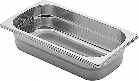 Гастроемкость Rosso 814-2 GN 1/4-65 (265х162x65) нерж. сталь