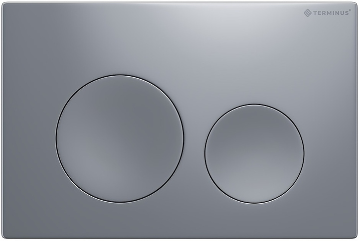 Кнопка смыва Terminus 62K24х16C хром