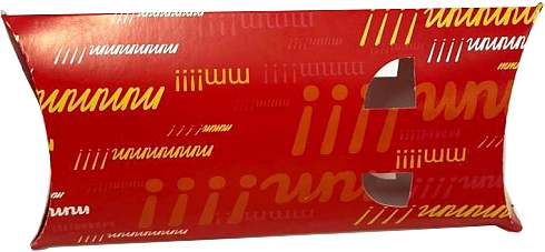 Коробка для пирожка Россия S8 150x76x25мм Emoji