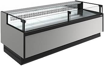 Витрина холодильная Carboma Bavaria 4 GC110 VM 2,5-2 версия 2.0 9006-9005 (без боковин)