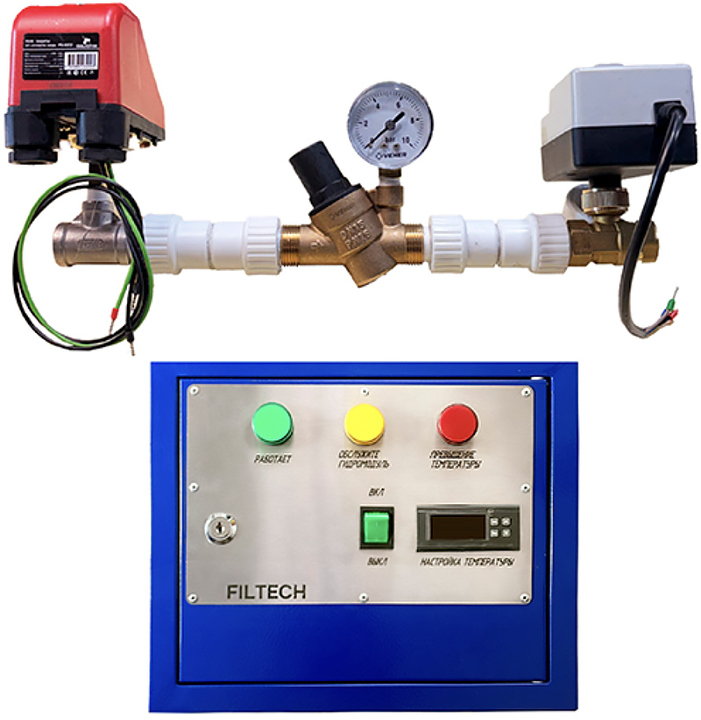 Комплект автоматики FILTECH Гидроконтроль С (без бака-ресивера)