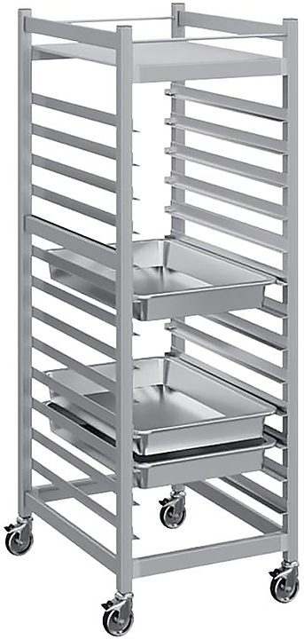 Тележка-шпилька для гастроемкостей POLAIR LOAD.ME.KITCHEN KE16.16.1/1