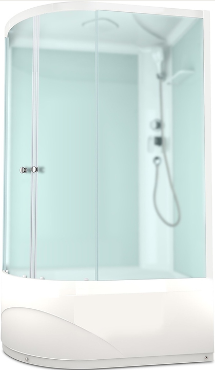 Душевая кабина Domani-Spa Delight 128 high R DS01D128RHWM00 120х80 см