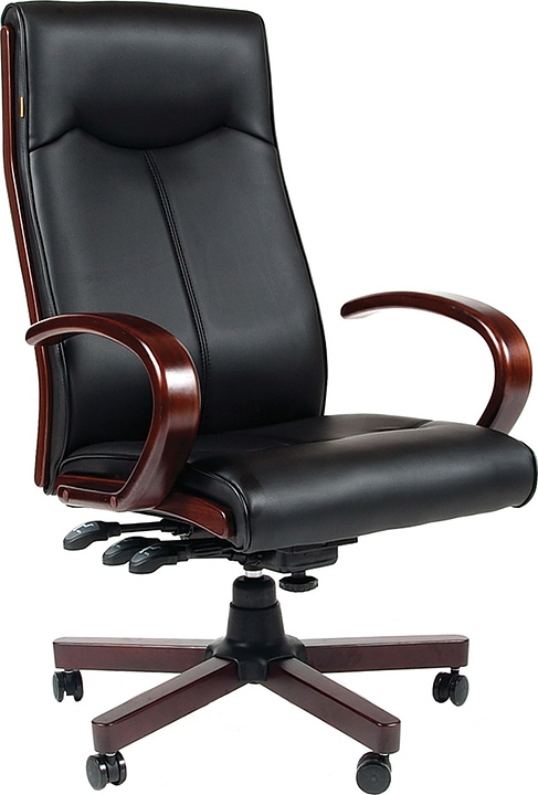 Кресло офисное Chairman 411, черное