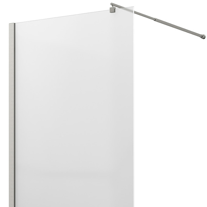 Душевое ограждение Wasserkraft Rur 30W44BN-MG 2000х1000 мм никель