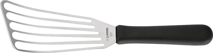Лопатка Giesser 8237 16 L=16 см (нерж. сталь / пластик) прямая перфорированная