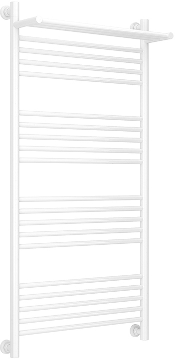 Полотенцесушитель водяной Сунержа Богема с полкой+ 120x60 см белый