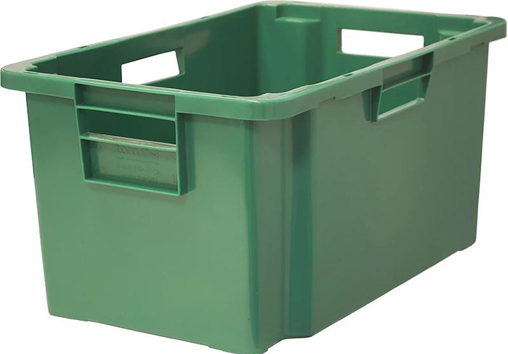 Ящик для мяса ТАРА.РУ 218-1 600х400х300 мм зеленый