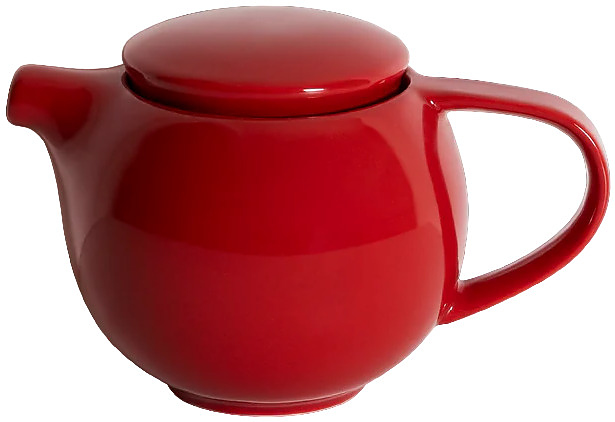 Чайник заварочный Loveramics Pro Tea Teapot With Infuser & Lid C097-60ARE 400 мл, красный (Red)