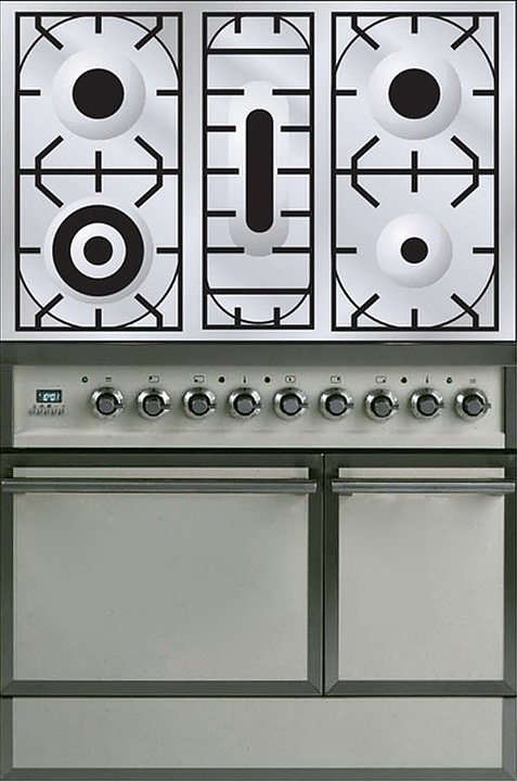 Газовая плита с духовым шкафом ILVE QDC-90-MP