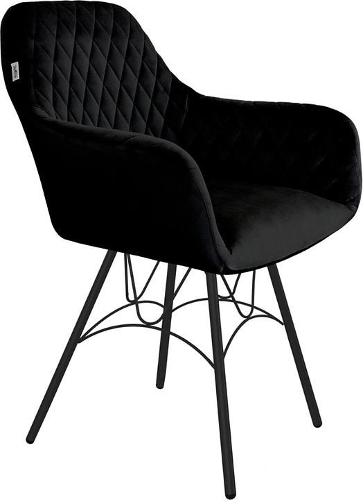 Стул Sheffilton SHT-ST38/S100 ночное затмение / черный муар