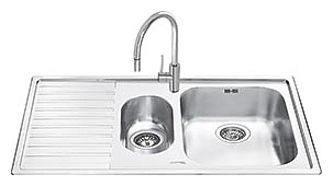 Кухонная мойка SMEG LM102S