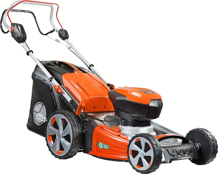 Газонокосилка аккумуляторная Oleo-Mac GI 48 T самоходная (без аккумулятора и зарядного устройства)