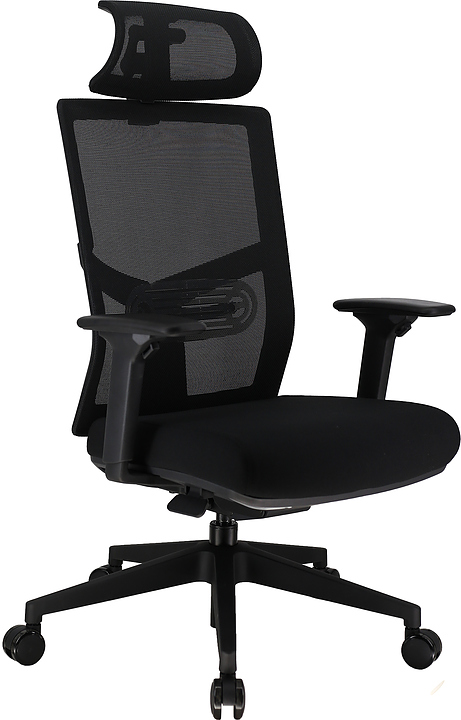 Кресло офисное Everprof Fuji (сетка) черное