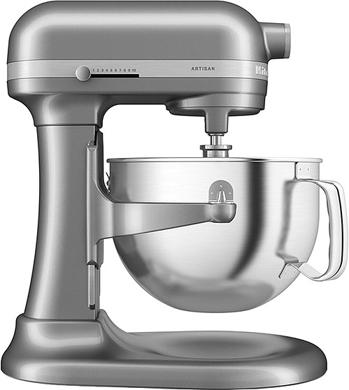 Миксер планетарный KitchenAid Artisan 5KSM60SPXECU 5,6 л серебристый