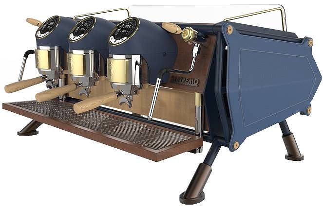 Кофемашина Sanremo Café Racer Custom Renegade 2 гр. голубая