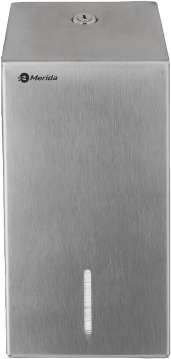 Диспенсер туалетной бумаги в листах Merida STELLA R BSA401.R (нерж. сталь) матовая сталь Anti Finger