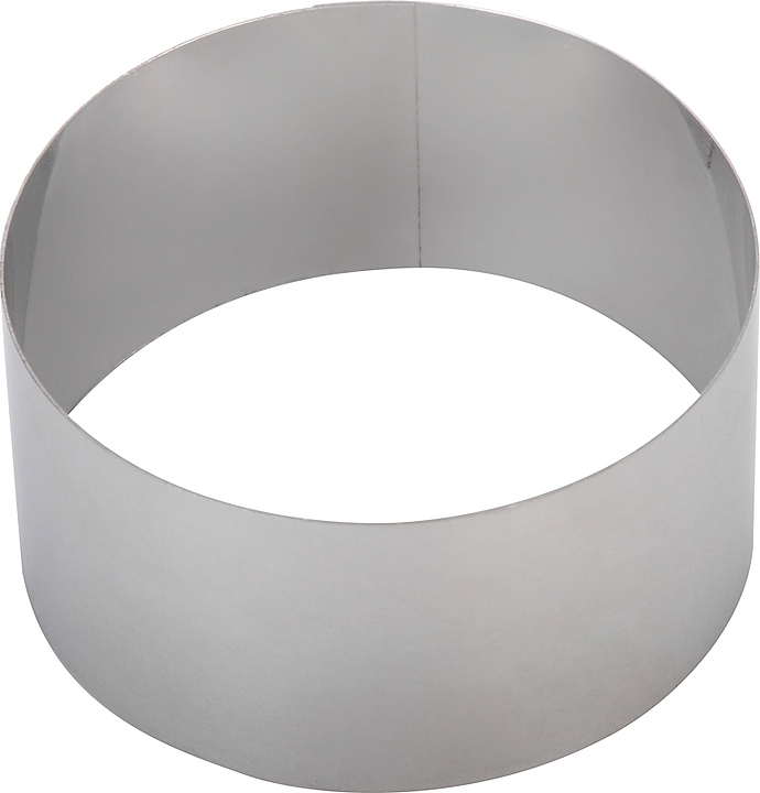 Форма кондитерская Техно-ТТ круг d=140, h=50 нерж. сталь