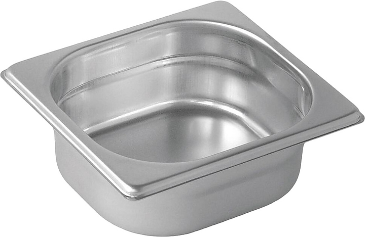 Гастроемкость Crazy Pan GN 1/6-65 (176х162х65) нерж. сталь