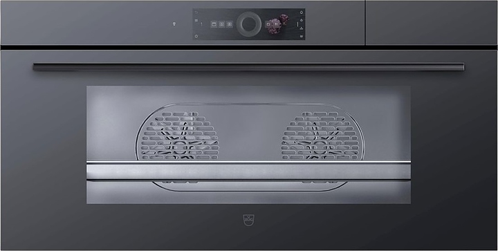 Духовой шкаф комбинированный с паром V-ZUG CombiSteamer V6000 45L Grand CS6T-23034 черное стекло