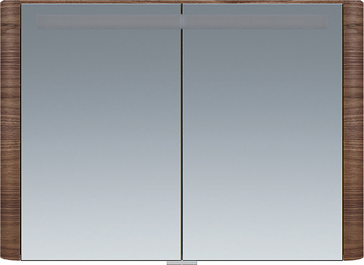 Шкаф зеркальный AM.PM Sensation M30MCX1001NF, 100 см, орех