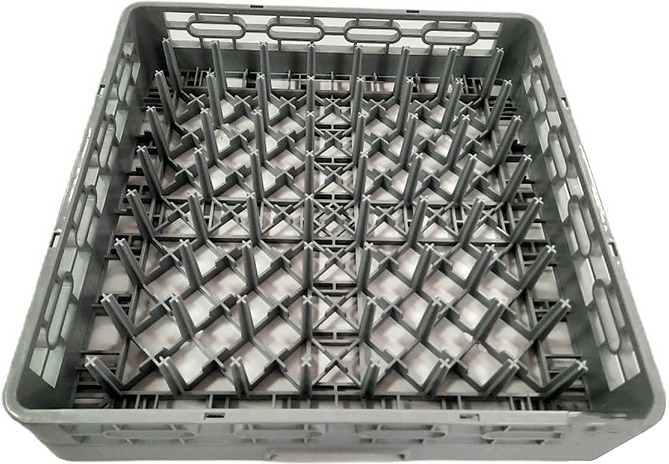 Кассета посудомоечная для тарелок NORMA 500х500 серая