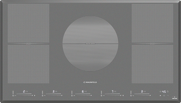 Варочная панель индукционная Maunfeld CVI905SFLGR серая