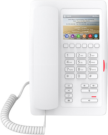 IP-телефон отельный Fanvil H5 (без б/п) белый