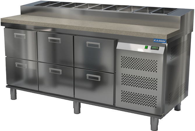 Стол холодильный для пиццы КАМИК СОП-К-0618576