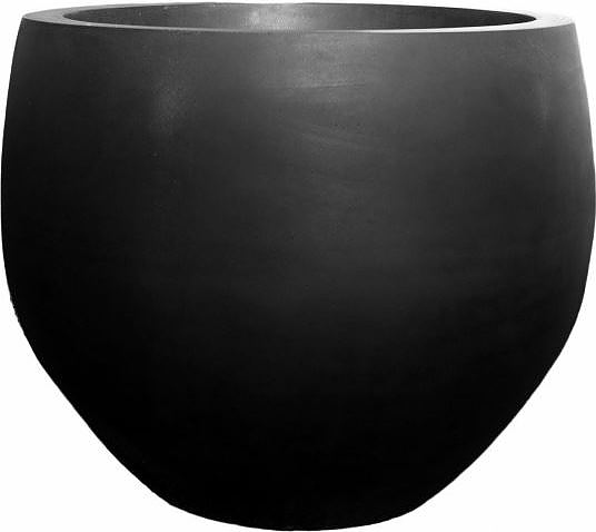 Кашпо Pottery Pots ORB (43х44,5 см) черное матовое