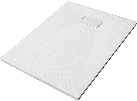 Поддон душевой Wasserkraft Main 41T17 100х80 см, белый, стеклопластик