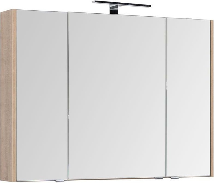 Шкаф зеркальный Aquanet Остин 105 дуб сонома