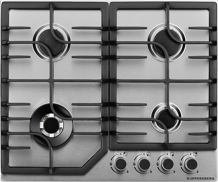 Варочная панель Kuppersberg FS 63 X газовая, нержавеющая сталь