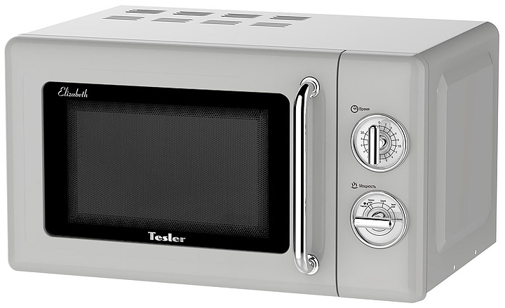 Микроволновая печь - СВЧ TESLER Elizabeth MM-2045 GREY 20 л, серый