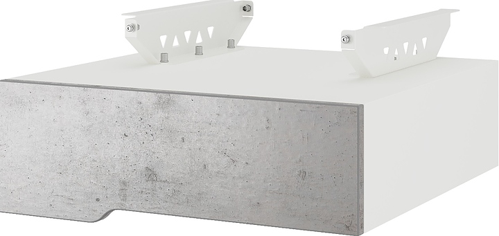 Тумба подвесная КОБОР T-1 white/chicago