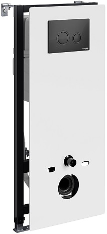 Система инсталляции для подвесного унитаза Wasserkraft Abens 20TLT.010.ME.WH.MB01