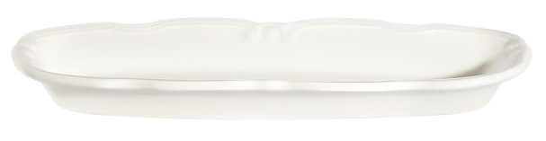 Блюдо для закусок ID Fine Transparent Tiffany 10000-213022 22 см белый