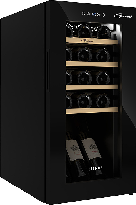 Винный шкаф Libhof Gourmet GM-15 black