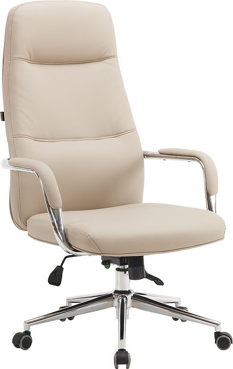 Кресло руководителя Everprof Vesta (экокожа) бежевое
