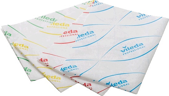 Салфетка Vileda Professional МикронСоло, зеленый (100 шт.)